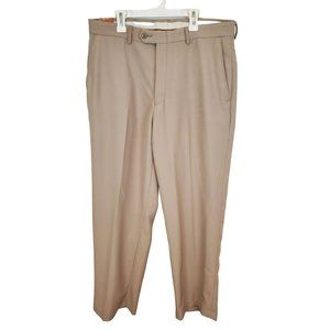 NWT Haggar Essentials Khaki Pants w/ Flex Waistband  34W x 29L